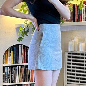 Grey Aritizia Mini Skirt